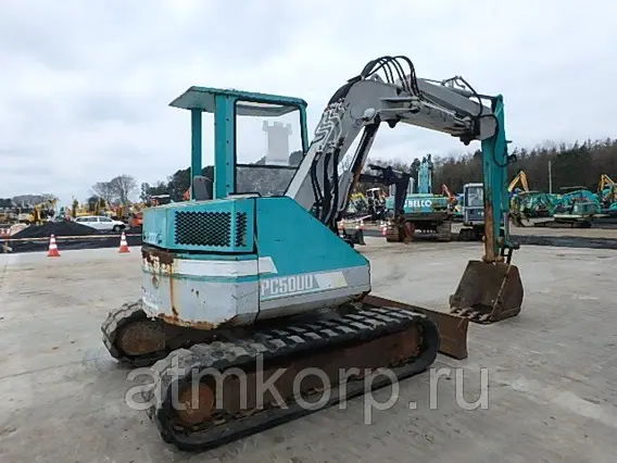Экскаватор Komatsu PC50UU-1 1991 года б/у фото 2