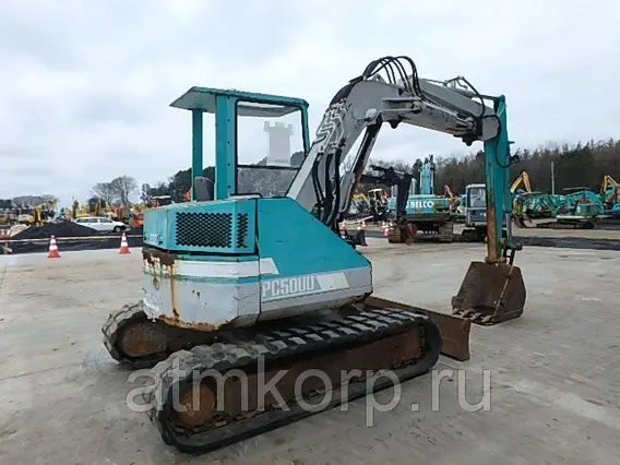 Экскаватор Komatsu PC50UU-1 1991 года б/у фото 2