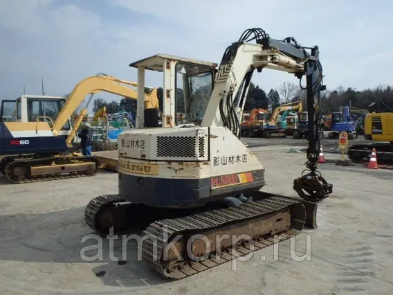 Экскаватор Komatsu PC50UU-1 1987 года б/у фото 2