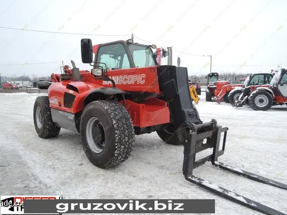 Телескопический погрузчик Manitou MLT 845-120 2008 года б/у фото 2