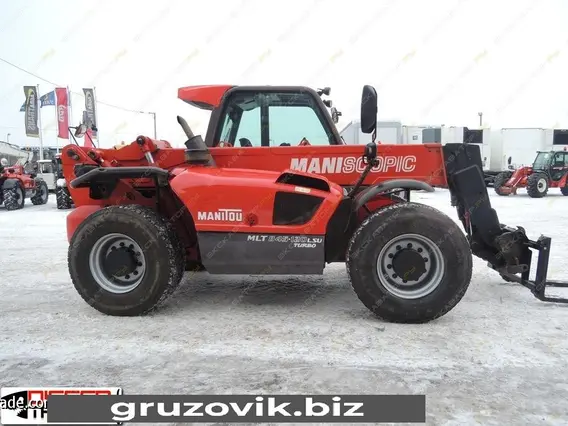 Телескопический погрузчик Manitou MLT 845-120 2008 года б/у фото 3