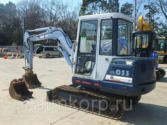 Экскаватор Kubota KX-033 1991 года б/у фото 4