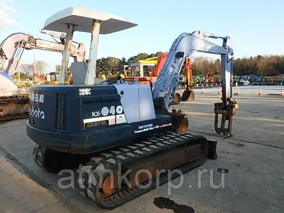 Экскаватор Kubota KX-040 1990 года б/у фото 2