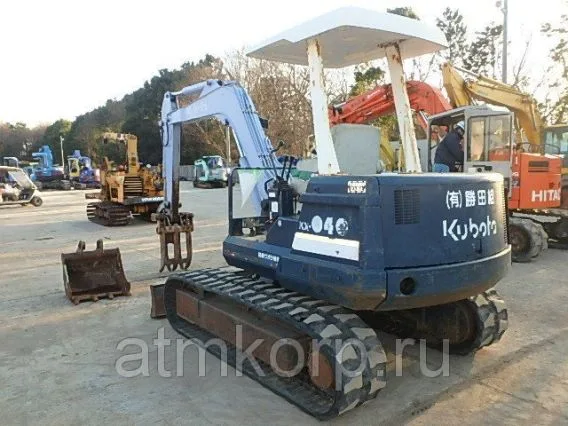 Экскаватор Kubota KX-040 1990 года б/у фото 4