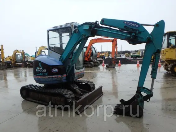 Экскаватор Kubota RX-302 1997 года б/у фото 3