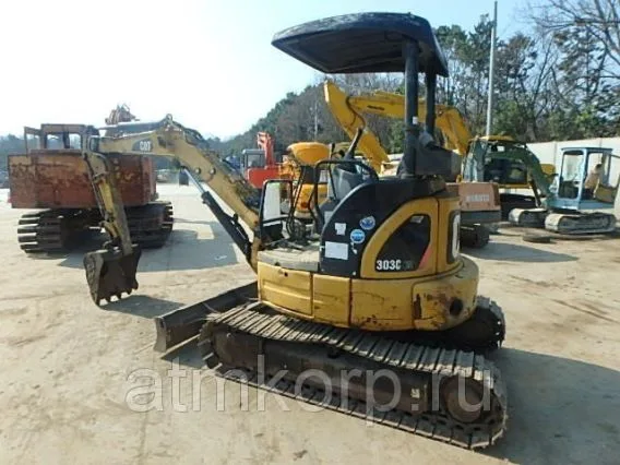Экскаватор Caterpillar 303CCR 2007 года б/у фото 4