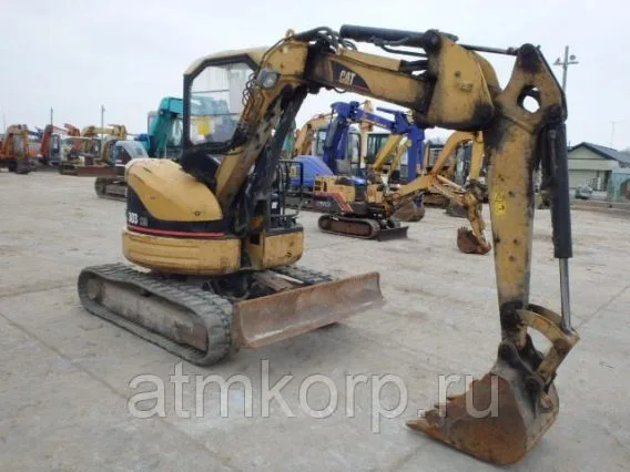 Экскаватор Caterpillar 303SR 2005 года б/у фото 3