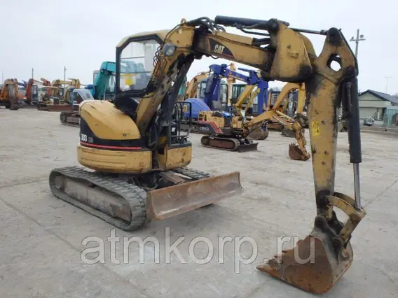 Экскаватор Caterpillar 303SR 2005 года б/у фото 3