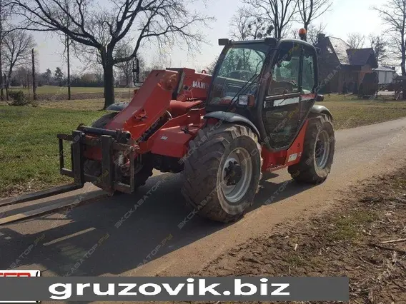 Телескопический погрузчик Manitou MLT 634-120 2004 года б/у фото 7