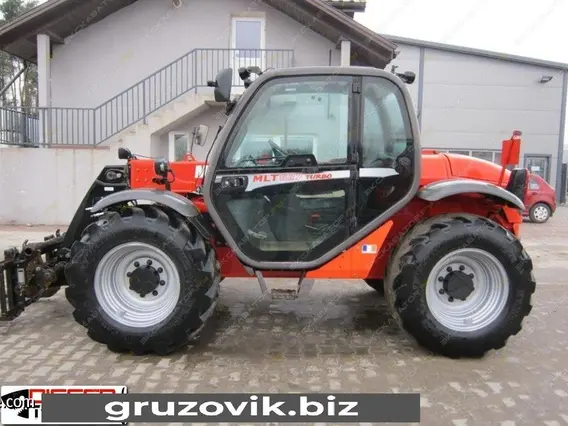 Телескопический погрузчик Manitou MLT 627 Turbo 2008 года б/у фото 6