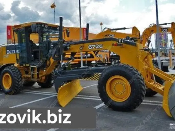 Грейдер John Deere 672G Six-Wheel Drive 2018 года б/у