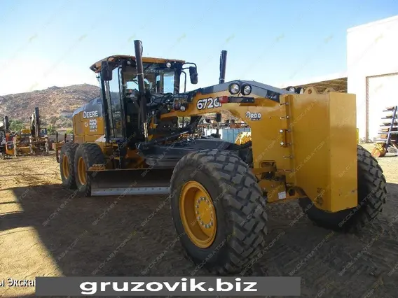 Грейдер John Deere 672G Six-Wheel Drive 2018 года б/у фото 3