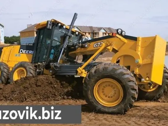 Грейдер John Deere 672G Six-Wheel Drive 2018 года б/у фото 4