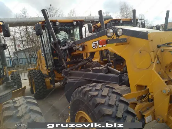Грейдер John Deere 672G Six-Wheel Drive 2018 года б/у фото 7