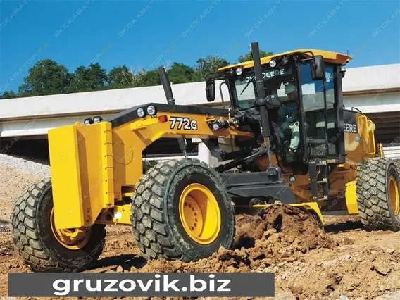 Грейдер John Deere 772G Six-Wheel Drive 2018 года б/у фото 3