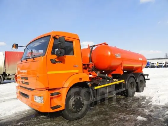 Вакуумная автоцистерна Камаз 65115 2019 года б/у