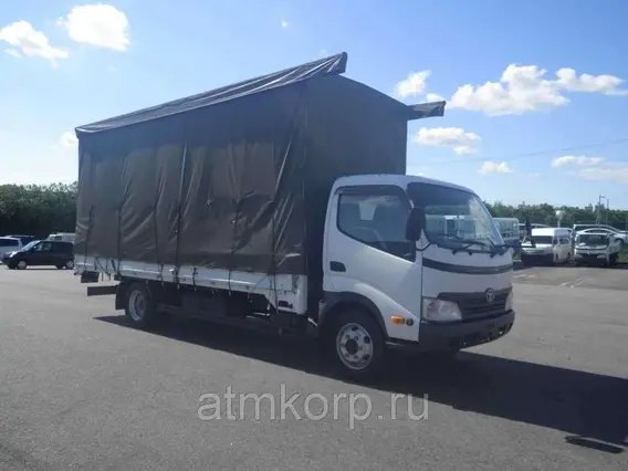 Тентованный грузовик Toyota TOYOACE XZU434 2011 года б/у фото 2