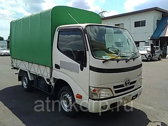Тентованный грузовик TOYOTA TOYOACE KDY271 2011 года б/у фото 2