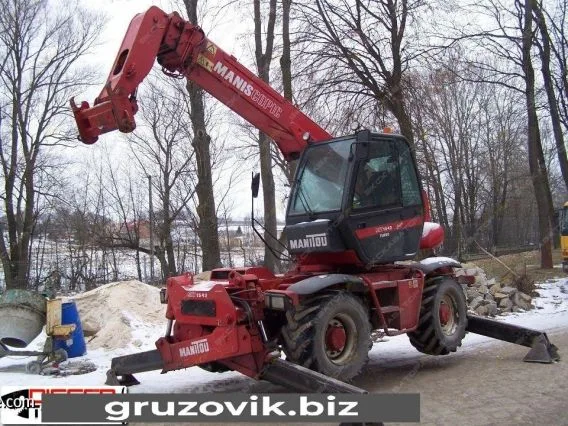 Телескопический погрузчик Manitou 1542 MRT 2000 года б/у