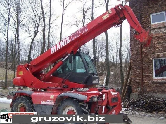 Телескопический погрузчик Manitou 1542 MRT 2000 года б/у фото 3