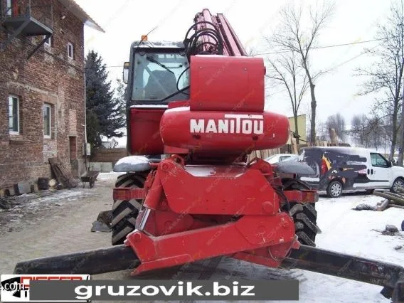 Телескопический погрузчик Manitou 1542 MRT 2000 года б/у фото 4
