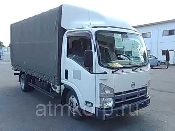 Тентованный грузовик Nissan ATLAS ALR85AR 2012 года б/у фото 2