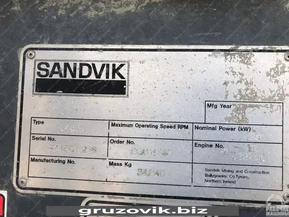 Дробильная установка Sandvik QH331 2012 года б/у фото 14