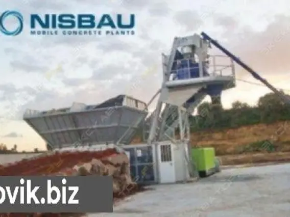 Мобильный асфальтобетонный завод Nisbau Euromix 30 SM 2013 года б/у фото 3