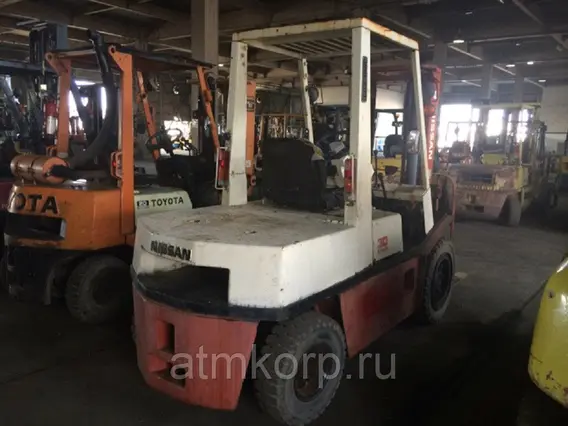 Вилочный погрузчик Nissan EGH02 2018 года б/у фото 2