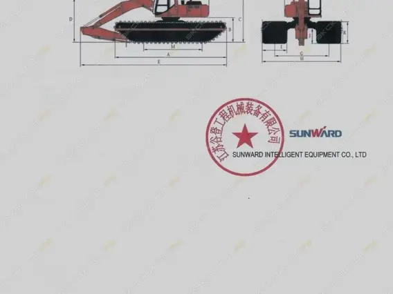 Экскаватор Sunward SWE300 2018 года новый фото 10