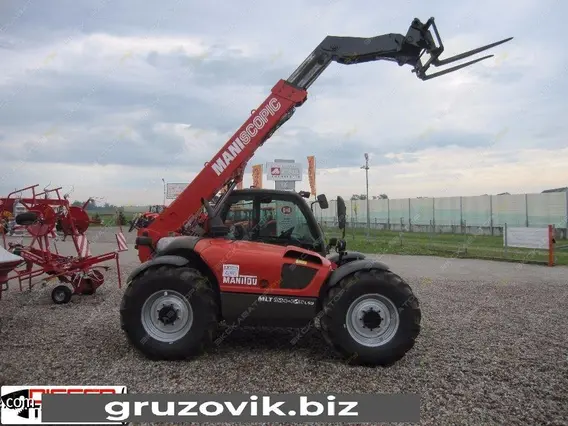 Телескопический погрузчик Manitou MLT 634-120 2008 года б/у фото 2