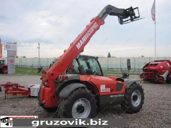 Телескопический погрузчик Manitou MLT 634-120 2008 года б/у фото 3