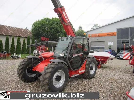 Телескопический погрузчик Manitou MLT 634-120 2008 года б/у фото 5