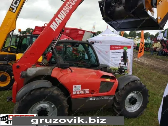 Телескопический погрузчик Manitou MLT 634-120 2008 года б/у фото 8