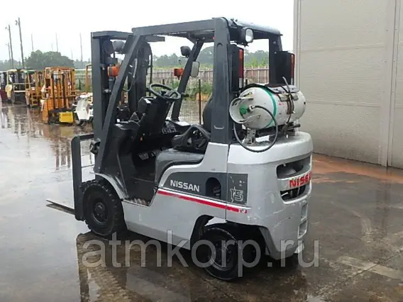 Вилочный погрузчик Nissan EBT-NP1F1 2009 года б/у фото 4