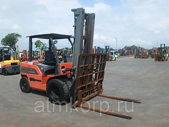 Вилочный погрузчик Nissan KDP-W1F4 2009 года б/у фото 3