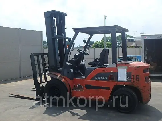 Вилочный погрузчик Nissan KDP-W1F4 2009 года б/у фото 4