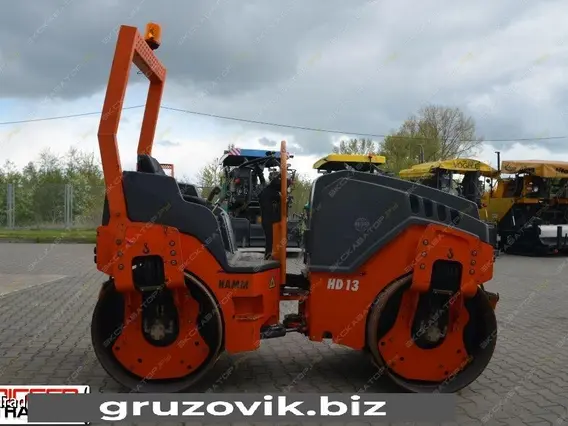 Дорожный каток HAMM HD 13 VV 2008 года б/у фото 3