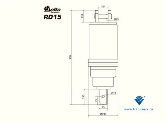 Буровая установка Delta RD-15 2019 года б/у