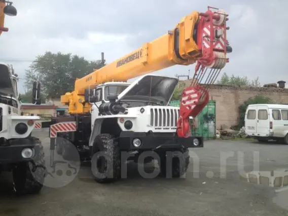 Автокран Урал 4320 Ивановец КС-45717-1 2026 года новый фото 4