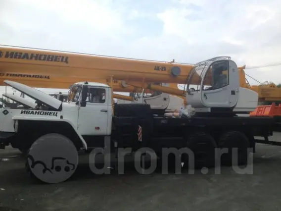 Автокран Урал 4320 Ивановец КС-45717-1 2026 года новый фото 6
