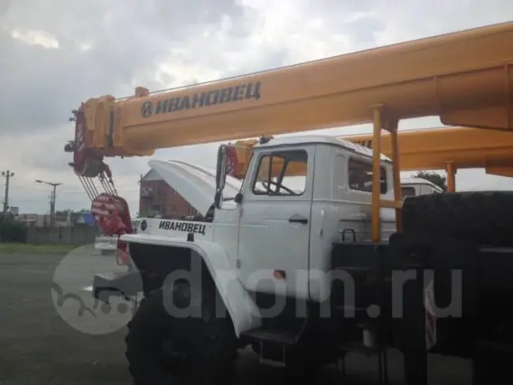 Автокран Урал 4320 Ивановец КС-45717-1 2026 года новый фото 7