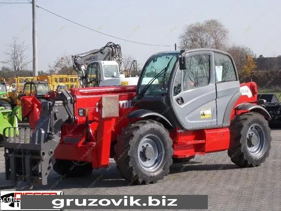 Телескопический погрузчик Manitou MT 1436 R 2008 года б/у фото 7