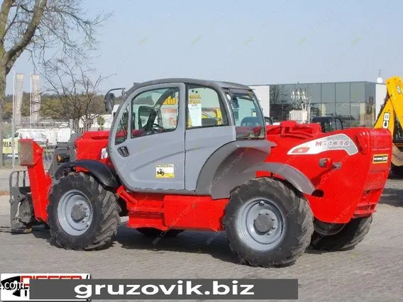Телескопический погрузчик Manitou MT 1436 R 2008 года б/у фото 8