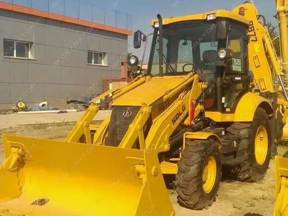 Экскаватор-погрузчик SDLG B877 2018 года новый