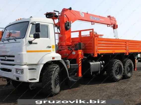 Самопогрузчик КАМАЗ 43118 2018 года б/у