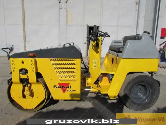 Дорожный каток Sakai TW500W 2007 года б/у фото 15
