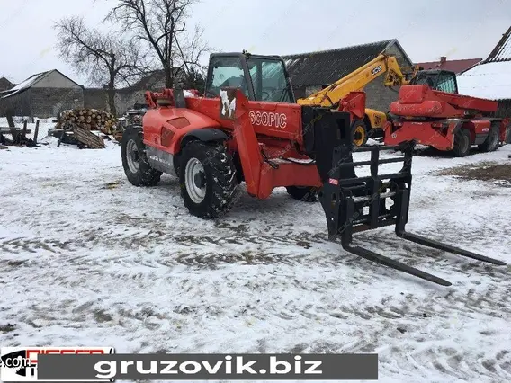 Телескопический погрузчик Manitou MT 1440 2006 года б/у фото 3