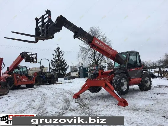 Телескопический погрузчик Manitou MT 1440 2006 года б/у фото 4