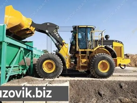 Фронтальный погрузчик John Deere 724K High-Lift 2018 года б/у